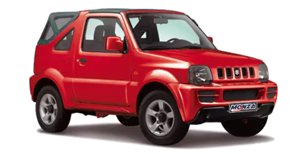 Suzuki Jimny jeep car hire Rodi
