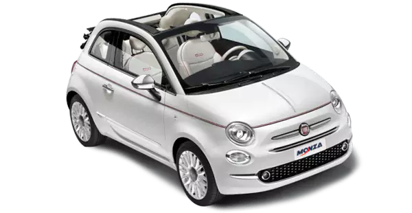 Fiat 500 Cabrio car rental Rodi