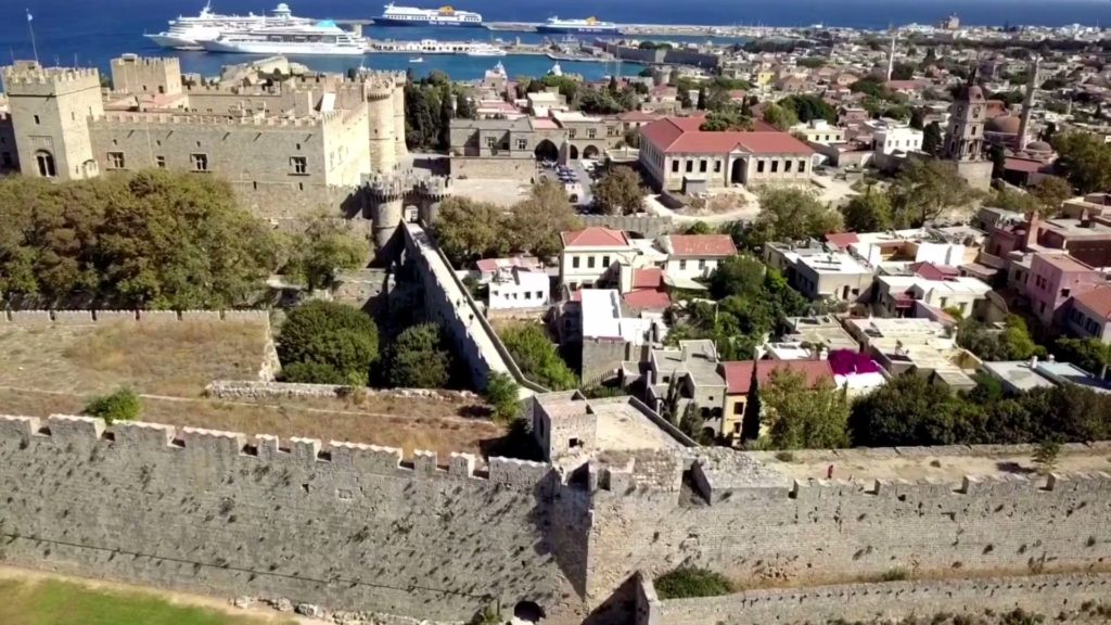 Palace of the Grand Masters, Medieval Old Rhodes Town