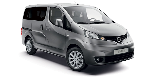 Nissan Evalia | Van rental Crete Kallithea 