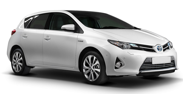 Toyota Auris Hybrid Aut | Cheap car rental Kallithea