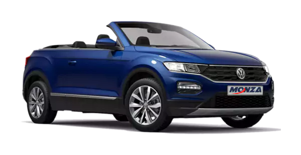 Volkswagen T-Roc | Convertible car hire kremasti Crete 